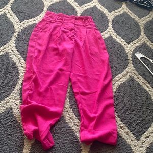 Fushia pant
